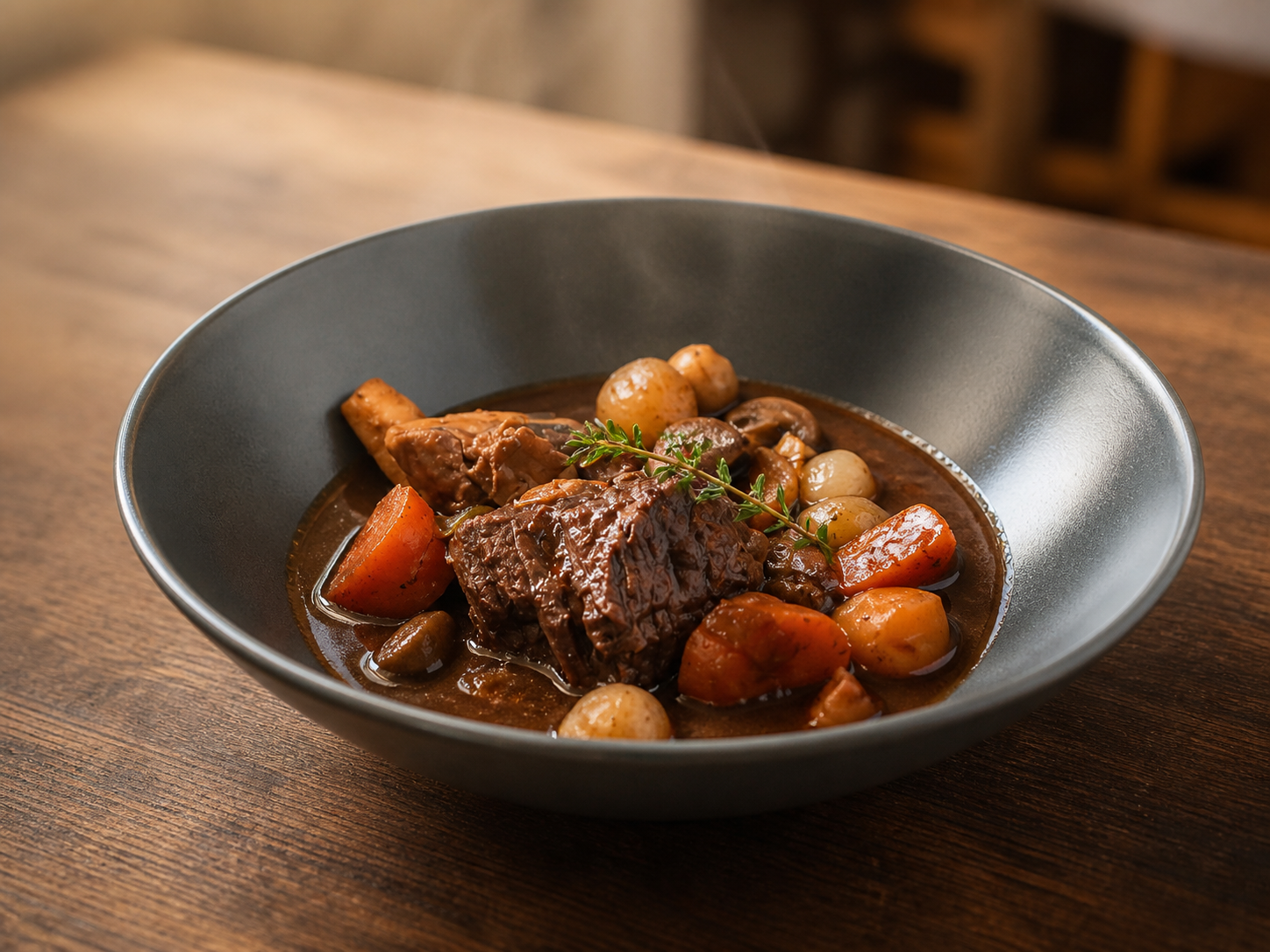 Boeuf Bourguignon mit Pinot Noir – langsam geschmort und butterzart